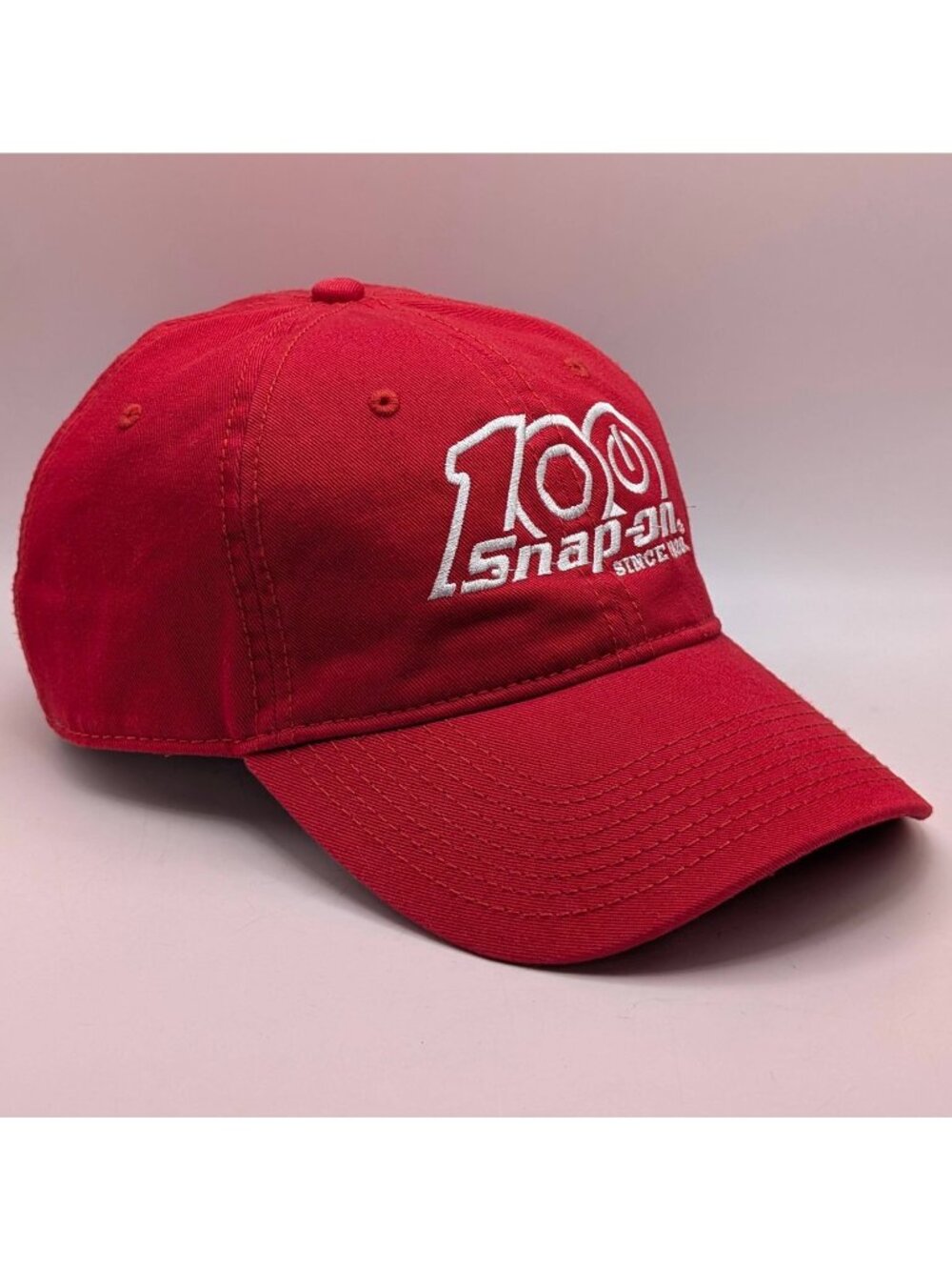 Snap-On Tools The Game Hat 100 Anniversary 1920-2020 Adjustable Strap Hat Red
